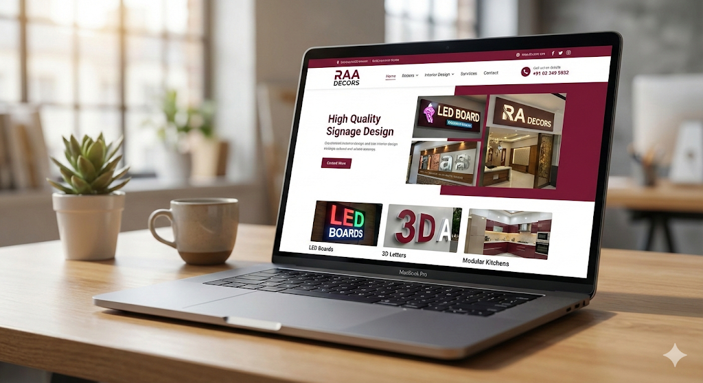 RAA Decors Website